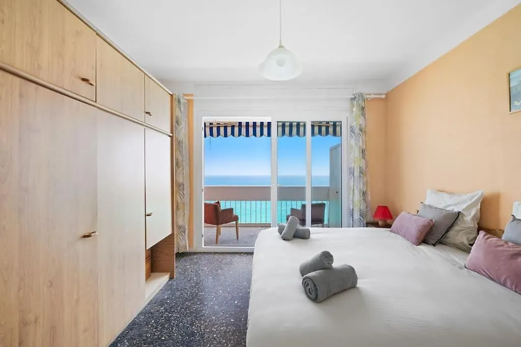 Le Panorama -Vue Exceptionnelle - Dernier Etage - Front De Mer Menton France