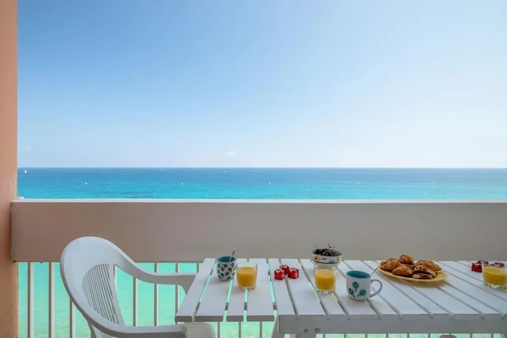 Appartement Le Panorama -Vue Exceptionnelle - Dernier Etage - Front De Mer Menton