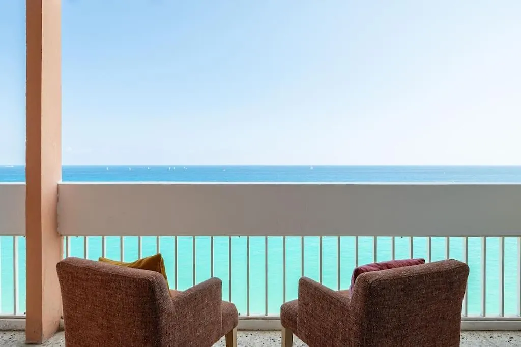Appartement Le Panorama -Vue Exceptionnelle - Dernier Etage - Front De Mer Menton